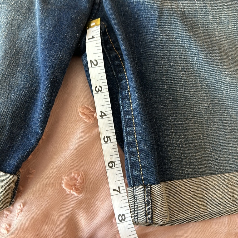 🍊 Ana women’s walking Jean shorts 10 petite ciders embroidered pockets - Picture 5 of 8